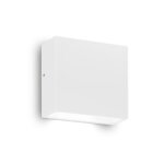 Минималистичен фасаден аплик Ideal lux серия Tetris-бял