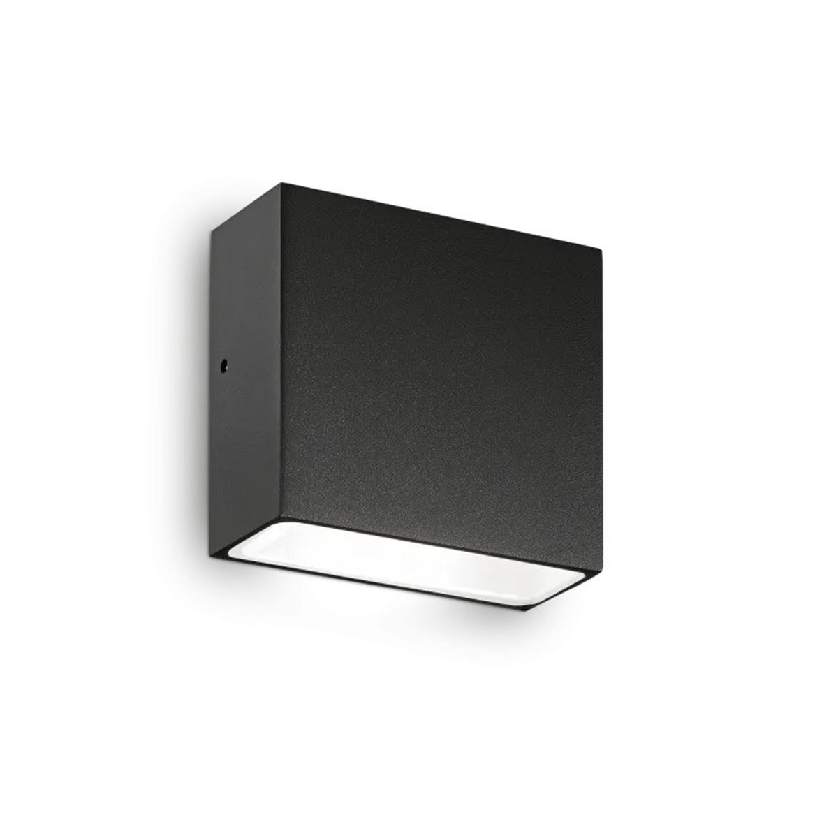 Минималистичен фасаден аплик Ideal lux серия Tetris-черен Минималистичен фасаден аплик Ideal lux серия Tetris-черен