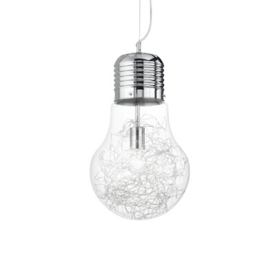 Пендел във формата на голяма крушка Ideal lux серия Luce max