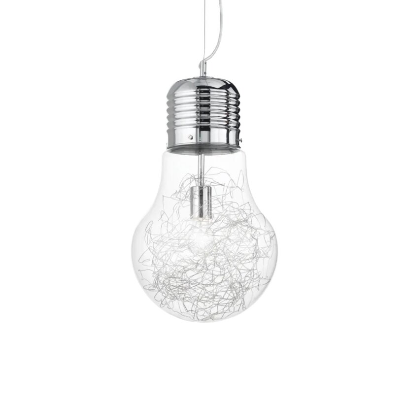 Пендел във формата на голяма крушка Ideal lux серия Luce max