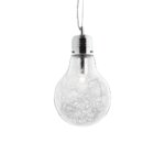 Пендел във формата на голяма крушка Ideal lux серия Luce max - малък