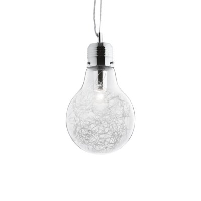 Пендел във формата на голяма крушка Ideal lux серия Luce max - малък