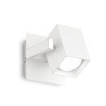 Аплик с насочване на светлината Ideal lux серия Mouse-размер 1, бял
