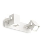 Аплик с насочване на светлината Ideal lux серия Mouse-размер 2, бял