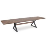 Правоъгълна трапезна маса с опция за разтягане - профил