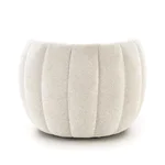 Пуф кресло с функция въртене на 360° - снимка в гръб