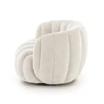 Пуф кресло с функция въртене на 360° - снимка в профил