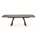 Разтегателна трапезна маса от синтерован камък Пит   разтегната