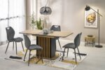 Разтегателна трапезна маса с правоъгълна форма Вили - разтегната