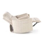 Релакс кресло с електрически механизъм и три функции   разтегнат