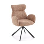 Трапезен стол с въртяща се функция  канела