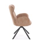 Трапезен стол с въртяща се функция -канела, странично