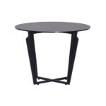 Холна маса с керамичен плот и метална основа размер 2, детайли