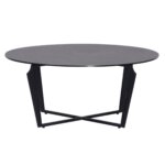 Холна маса с керамичен плот и метална основа размер 3, детайли