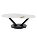 Комплект холни маси с въртящи керамични плотове