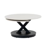 Комплект холни маси с въртящи керамични плотове-детайли