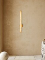 Луксозен аплик от естествен алабастър и месинг подредба