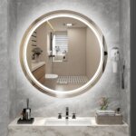 Стенно огледало за баня - интериорна