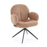 Трапезен стол с овална форма и функция въртене