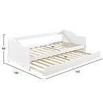 Разтегателен диван легло с допълнително място за сън размери