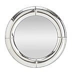 Стенно огледало с кръгла форма