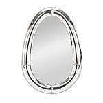 Стенно огледало с овална форма