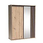 Двукрилен гардероб с огледало серия Cali -размер 1