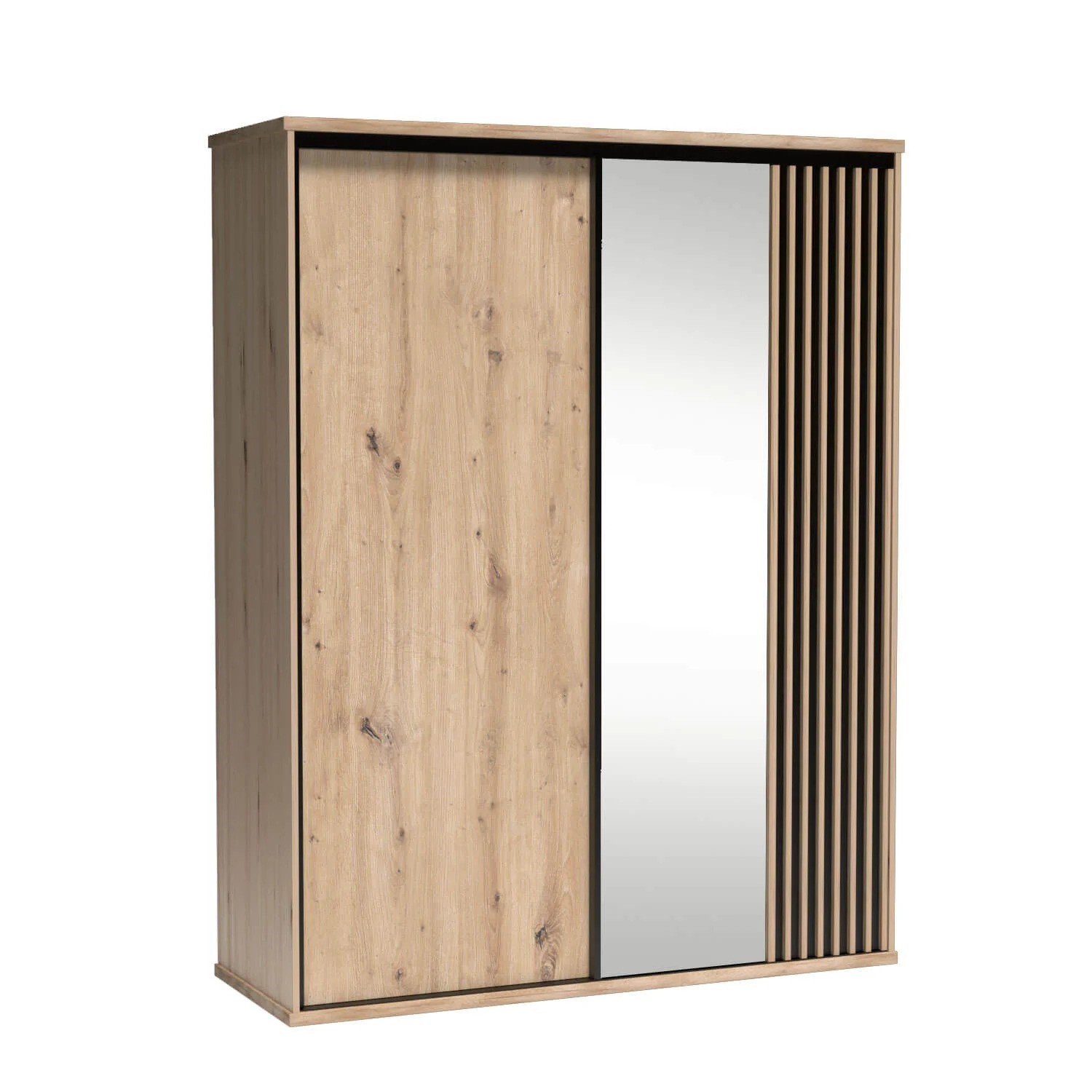 Двукрилен гардероб с огледало серия Cali -размер 1 Двукрилен гардероб с огледало серия Cali -размер 1