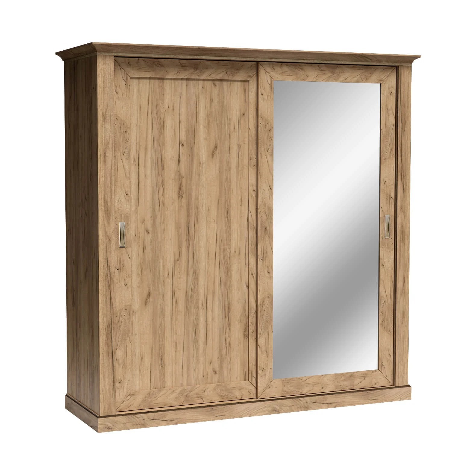 Гардероб с плъзгаща огледална врата серя Антика Гардероб с плъзгаща огледална врата серя Антика