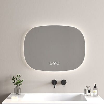Хоризонтално огледало с LED осветление и радарен сензор