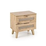 Нощно шкафче в цвят дъб артисан