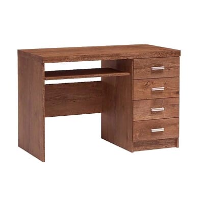 Бюро с чекмеджета серия Индианаполис-вариант 2, светла пепел