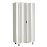 Двукрилен гардероб серия Novado-алпийско бяло