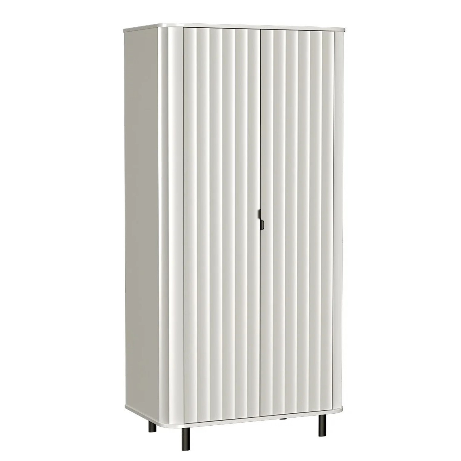 Двукрилен гардероб серия Novado-алпийско бяло Двукрилен гардероб серия Novado-алпийско бяло