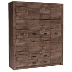 Гардероб с четири врати серия Индианаполис - вариант 3