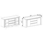 Голям скрин серия Livinio-размери