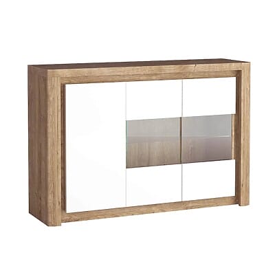 Шкаф със стъклена витрина серия Livinio