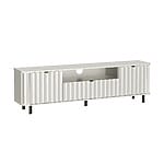 ТВ шкаф с място за съхранение серия Navado - бял