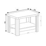 Малка холна маса серия Dallas - схема