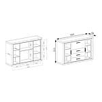 Скрин с витрини серия Dallas - схема