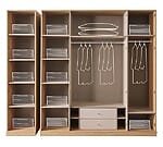 Четирикрилен гардероб Helen - разпределение