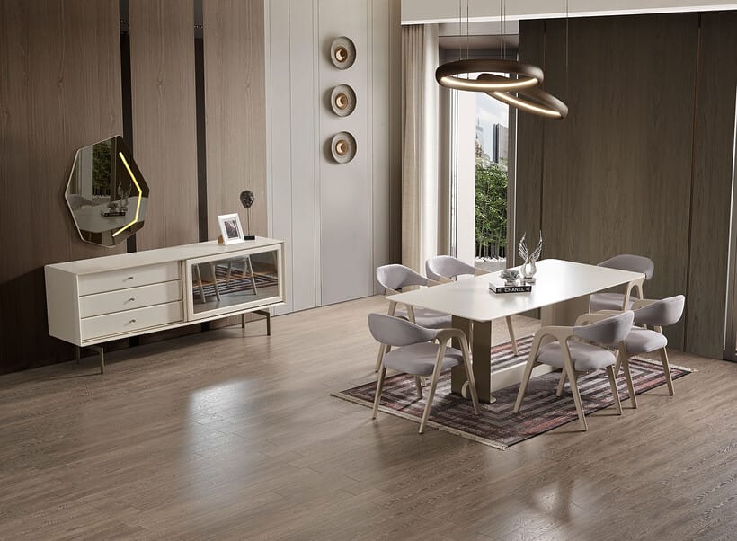 Дизайнерски комплект за трапезария Milano – GRANDecor