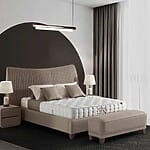 Двулицев матрак с антибактериална и антиалергична защита-интериор