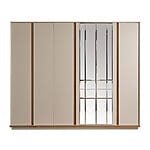 Голям шесткрилен гардероб с огледало Madrid