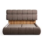 Луксозна тапицирана спалня Madrid - снимка без матрак