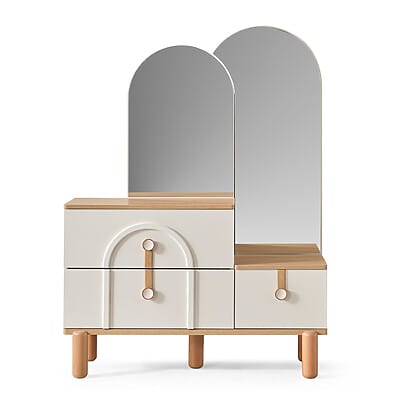 Тоалетка за спалня с двойно огледало Bahar