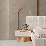 Нощно шкафче Lizbon - поставено до легло