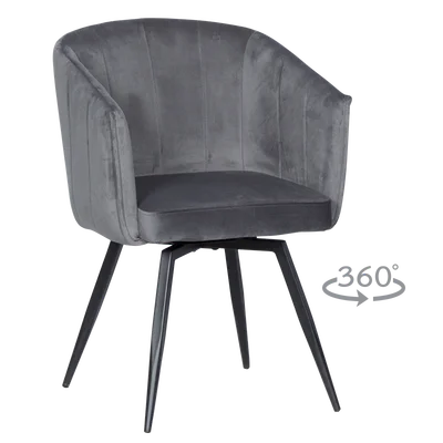 Трапезен стол с въртене на 360° Venice