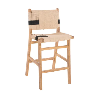 Бар стол от каучуково дърво Savana