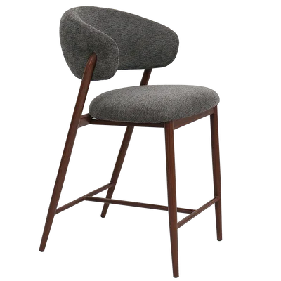 Бар стол с извита облегалка Parco